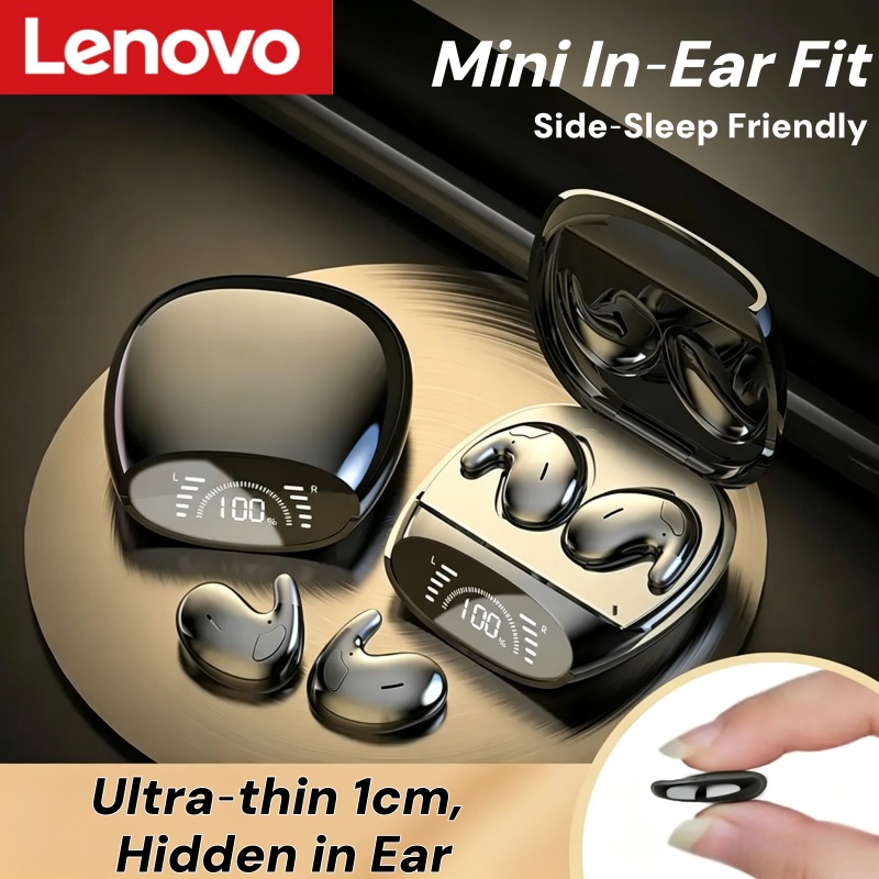 Phone Accessories Amazon - Lenovo Kabellose Sport-Bluetooth-Kopfhörer Ultradünne TWS Dual-Ear