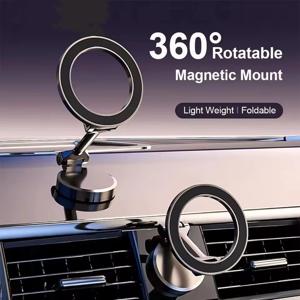 Phone Accessories Useful - Faltbarer Magnet-Autohalter für Mobiltelefone mit MagSafe
