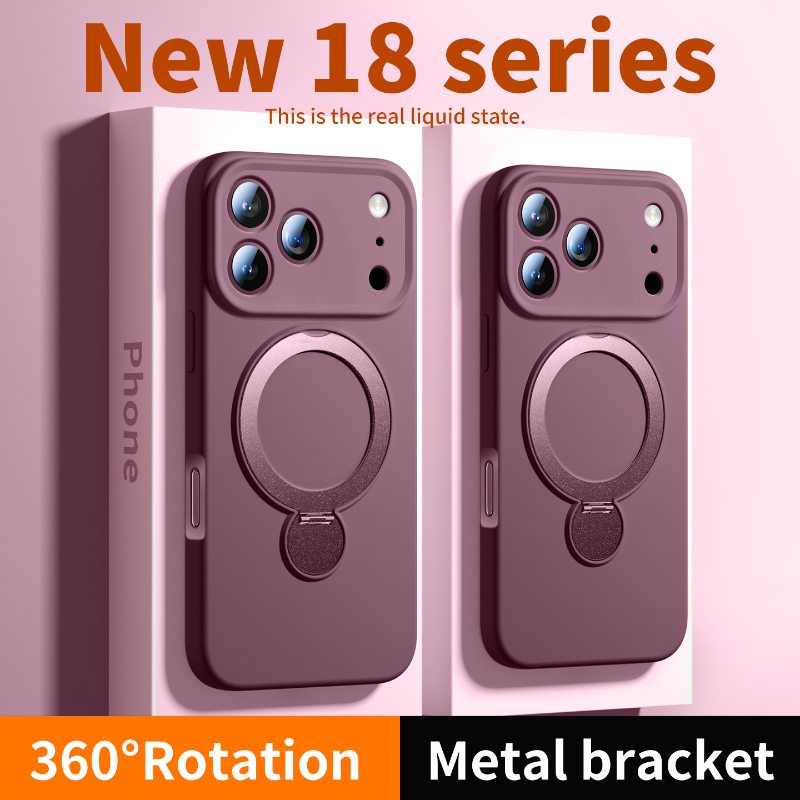 Phone Accessories Holder Car - 360 ° Drehbarer Metall-Autohalter mit weicher