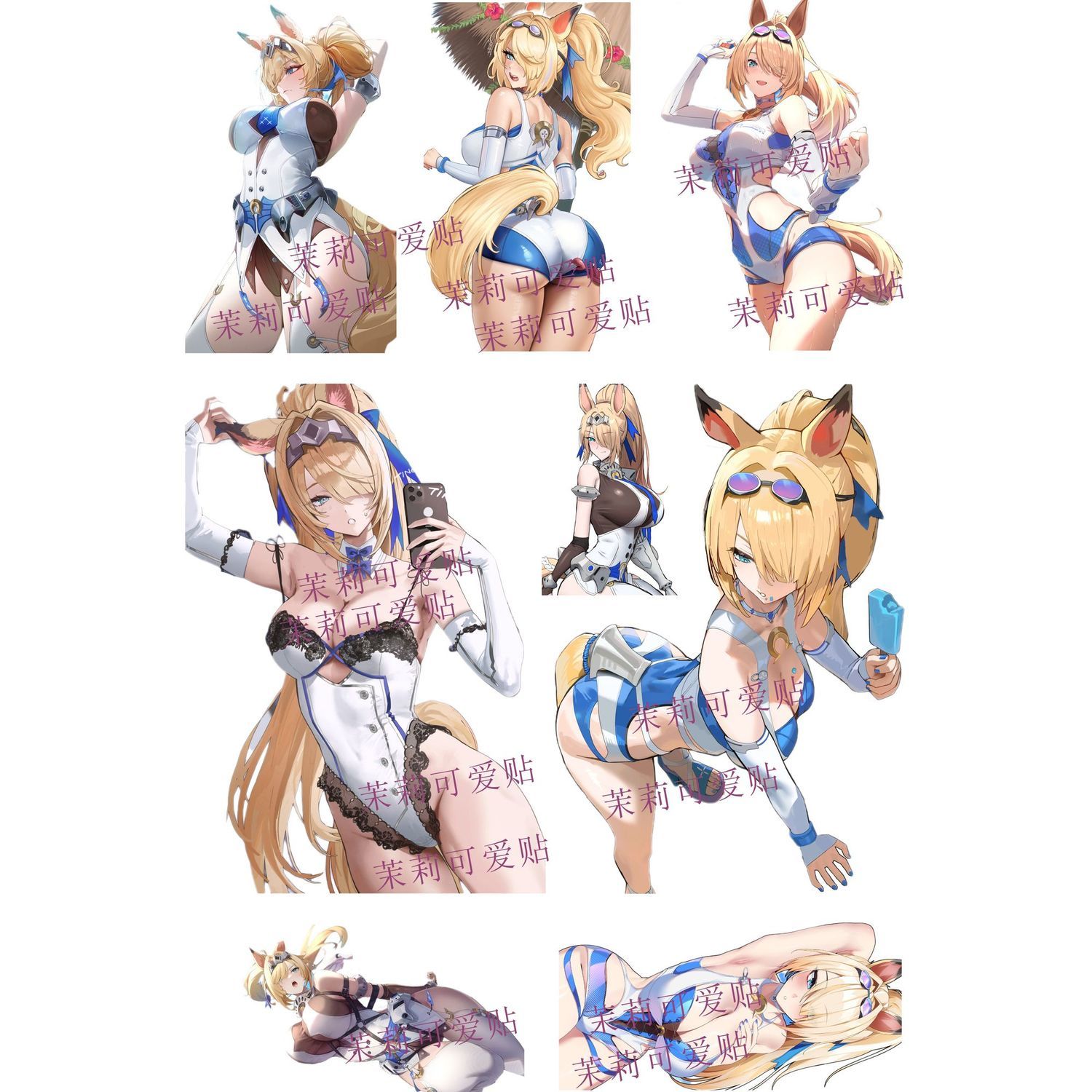 Phone Zone Accessories & Repair Photos - 8 Stück/Set Anime Zenless Zone Zero