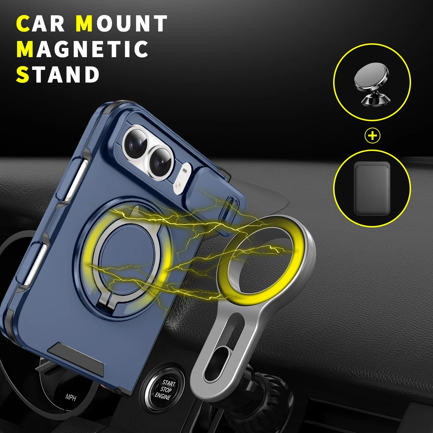 Hülle für iPhone Duo, stoßfest – Phone Accessories Holder Car Bewertung und Preis